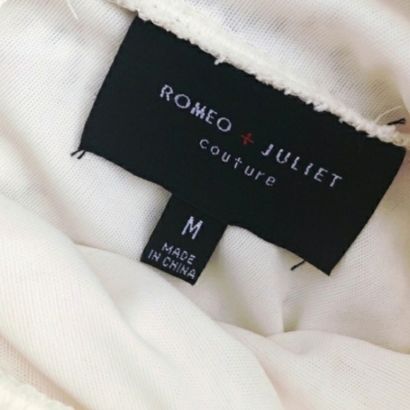 Romeo & Juliet Cream of the Crop Lace Skater Dress Y2K Summer Bohemian - Picture 13 of 15